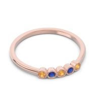 Petite Modern Bezel Pajcaka Band