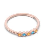Petite Modern Bezel Pajcaka Band