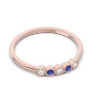 Petite Modern Bezel Pajcaka Band