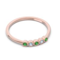 Petite Modern Bezel Pajcaka Band
