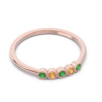 Petite Modern Bezel Pajcaka Band