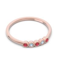 Petite Modern Bezel Pajcaka Band