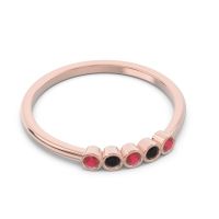 Petite Modern Bezel Pajcaka Band