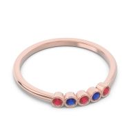 Petite Modern Bezel Pajcaka Band
