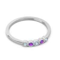 Petite Modern Bezel Pajcaka Band