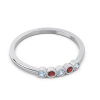 Petite Modern Bezel Pajcaka Band