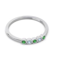 Petite Modern Bezel Pajcaka Band