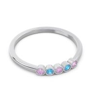 Petite Modern Bezel Pajcaka Band