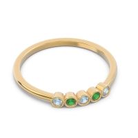 Petite Modern Bezel Pajcaka Band