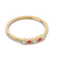 Petite Modern Bezel Pajcaka Band
