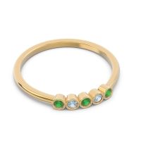Petite Modern Bezel Pajcaka Band