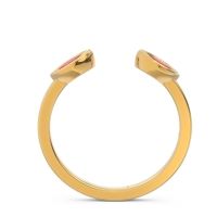 Petite Open Bezel Marquise Drsti Band