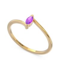 Petite Modern Bypass Marquise Netra Band