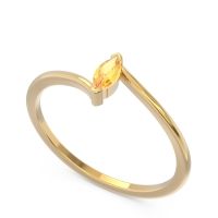 Petite Modern Bypass Marquise Netra Band