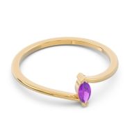 Petite Modern Bypass Marquise Netra Band