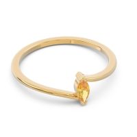 Petite Modern Bypass Marquise Netra Band
