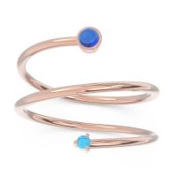 Modern Wrap Bezel Viloma Band