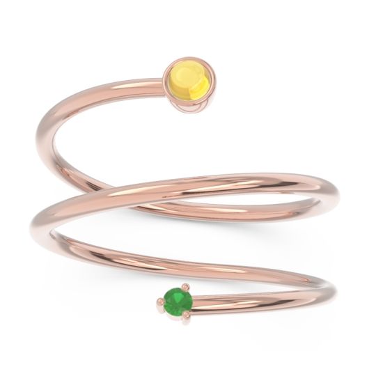 Modern Wrap Bezel Viloma Band