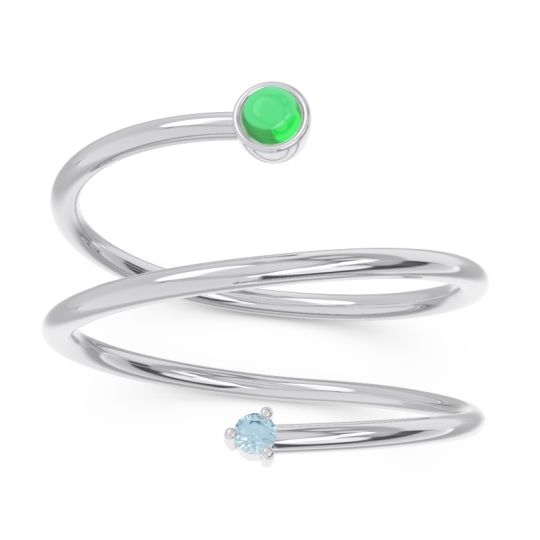 Modern Wrap Bezel Viloma Band