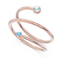 Modern Wrap Bezel Viloma Band