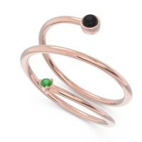 Modern Wrap Bezel Viloma Band