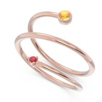 Modern Wrap Bezel Viloma Band