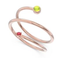 Modern Wrap Bezel Viloma Band