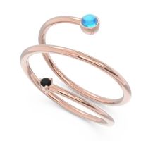 Modern Wrap Bezel Viloma Band