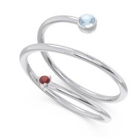 Modern Wrap Bezel Viloma Band