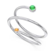 Modern Wrap Bezel Viloma Band