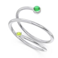 Modern Wrap Bezel Viloma Band