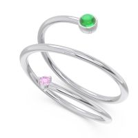 Modern Wrap Bezel Viloma Band