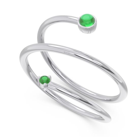 Modern Wrap Bezel Viloma Band