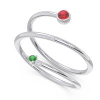 Modern Wrap Bezel Viloma Band