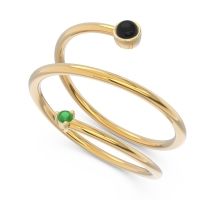 Modern Wrap Bezel Viloma Band