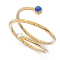 Modern Wrap Bezel Viloma Band