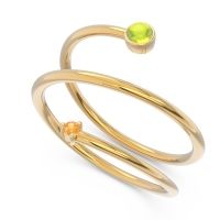 Modern Wrap Bezel Viloma Band