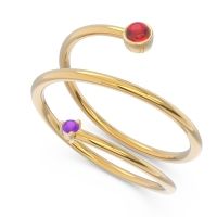 Modern Wrap Bezel Viloma Band