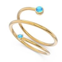 Modern Wrap Bezel Viloma Band