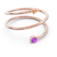 Modern Wrap Bezel Viloma Band