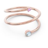 Modern Wrap Bezel Viloma Band