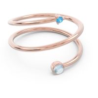 Modern Wrap Bezel Viloma Band