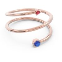 Modern Wrap Bezel Viloma Band