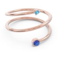 Modern Wrap Bezel Viloma Band