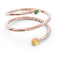 Modern Wrap Bezel Viloma Band