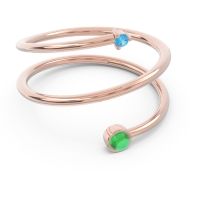 Modern Wrap Bezel Viloma Band