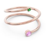 Modern Wrap Bezel Viloma Band