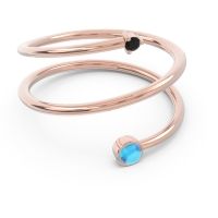 Modern Wrap Bezel Viloma Band