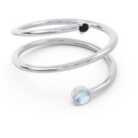 Modern Wrap Bezel Viloma Band