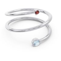 Modern Wrap Bezel Viloma Band
